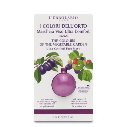 Colores del Huerto Violeta Mascarilla Confort Cara, 8 ml