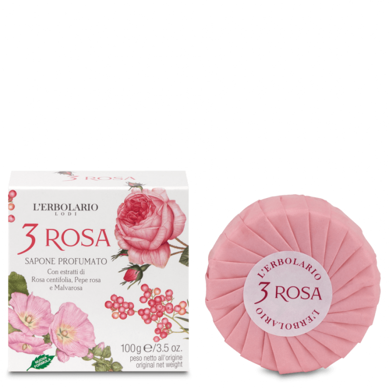 3 Rosas Jabón, 100g