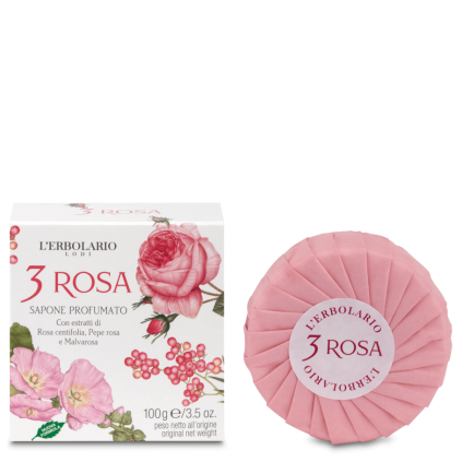 3 Rosas Jabón, 100g