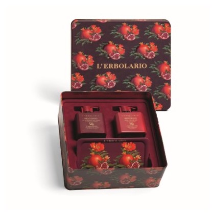 Melograno TRIO caja (Perfume 50 ml y Gel y Crema 100 ml y Collar)