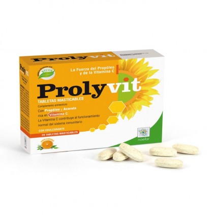 Prolyvit Tabletas Masticables (Garganta), 20 tabletas