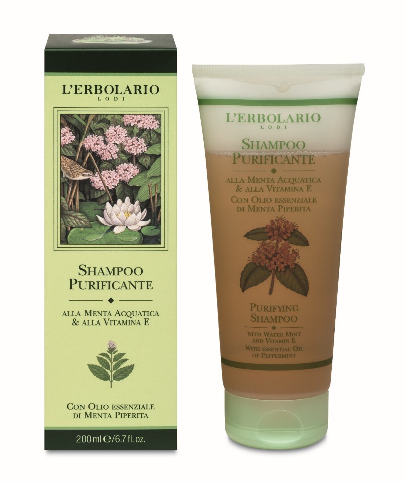 Champú Purificante a la Menta y a la Vitamina E, 200ml Champú Purificante a la Menta y a la Vitamina E, 200ml