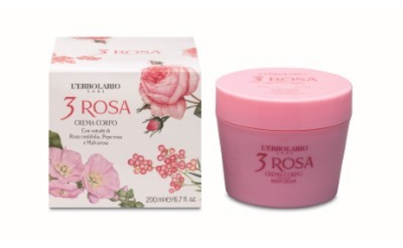 3 Rosas Crema Cuerpo, 200ml