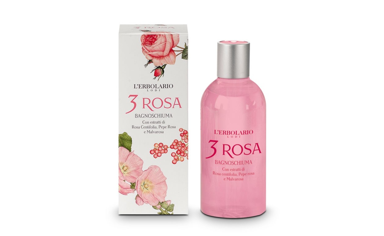3 Rosas Gel de Baño, 250ml