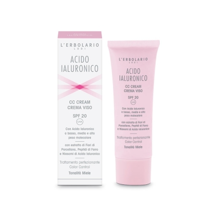 Ácido Hialurónico CC Cream Tono Miel, 50ml