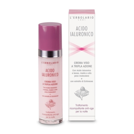 Ácido Hialurónico Crema de Cara Noche Antiedad, 50ml