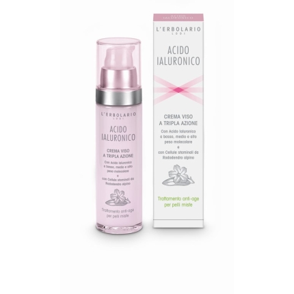 Ácido Hialurónico Crema Cara Piel Mixta, 50ml