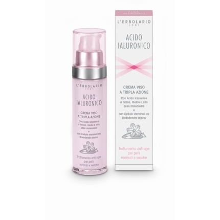 Ácido Hialurónico Crema Cara Pieles Normales, 50ml