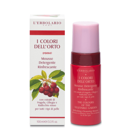 Colores del Huerto Rojo Mousse Detergente Refrescante, 100 ml
