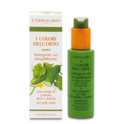 Colores del Huerto Verde Detergente Gel Reequilibrante, 100 ml