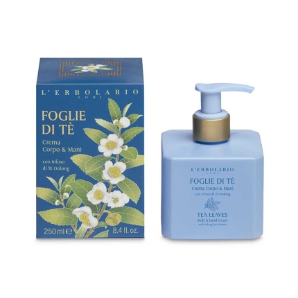 Hojas de Té Crema Cuerpo y Manos, 250 ml