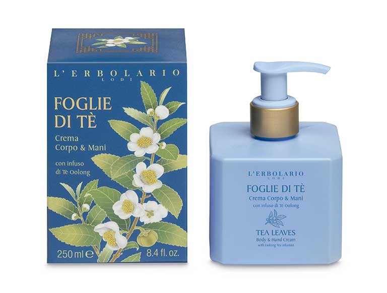 Hojas de Té Crema Cuerpo y Manos, 250 ml Hojas de Té Crema Cuerpo y Manos, 250 ml