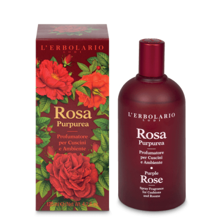 Rosa Purpúrea Ambientador para ambientes y cojines, 200 ml