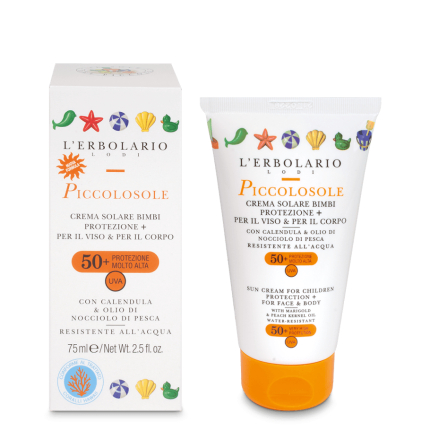 Solar Pequeñosol Crema Cara y Cuerpo Spf50+, 75 ml
