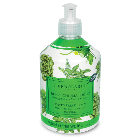 Frescaespuma hojas jabón líquido, 490 ml Frescaespuma hojas jabón líquido, 490 ml
