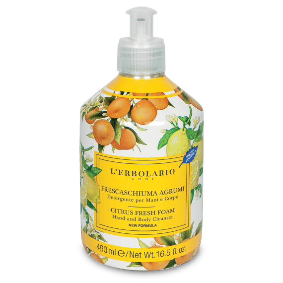 Frescaespuma citrus Jabón Líquido, 490 ml Frescaespuma citrus Jabón Líquido, 490 ml