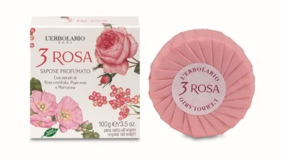 1345-3-Rosas-Jabon-100-g-LErbolario.jpg 3 Rosas Jabón, 100 g - L'Erbolario - Imagen 1