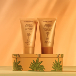Néctar de Dátil Caja de Belleza Hojas de Palma (Gel Ducha 75 ml + Crema Cuerpo 75 ml)